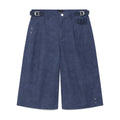 TCM pin stripe stitch half pants