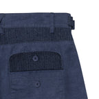 TCM pin stripe stitch half pants