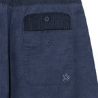 TCM pin stripe stitch half pants