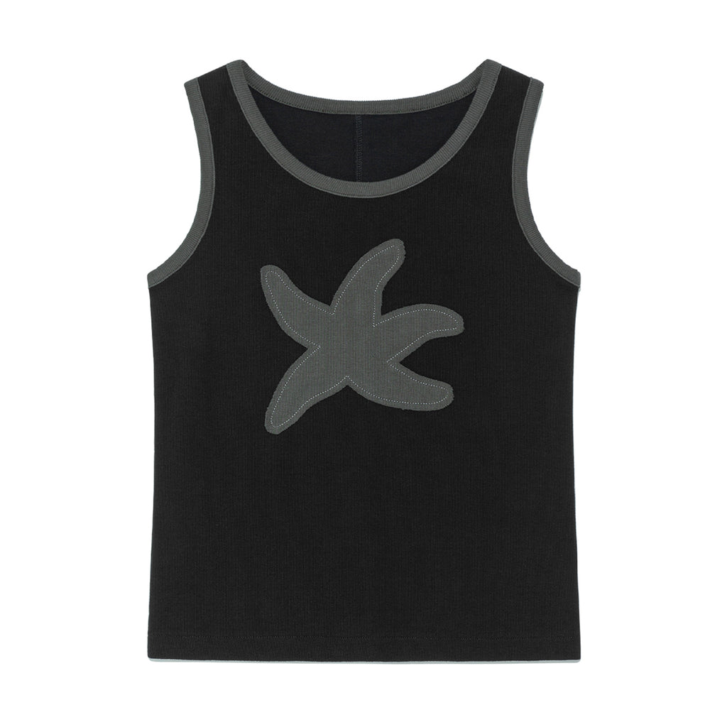 (w) TCM starfish ringer sleeveless T