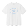 TCM starfish stamp T (white)