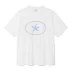 TCM starfish stamp T (white)