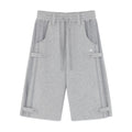 TCM waffle button half sweat pants