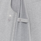 TCM waffle button half sweat pants