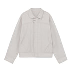 TCM double‑button trucker jacket