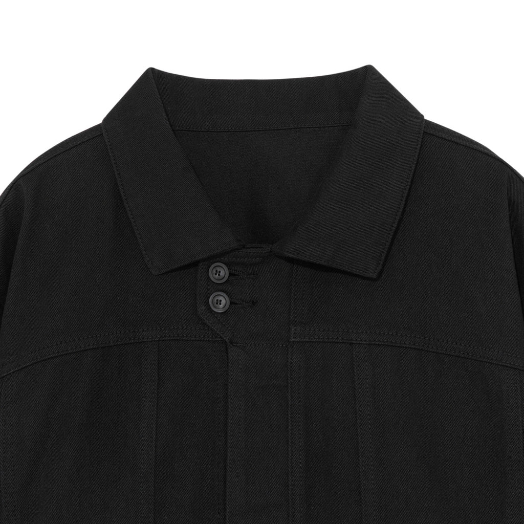 TCM double‑button trucker jacket