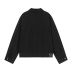 TCM double‑button trucker jacket