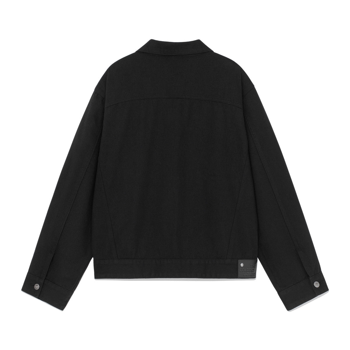 TCM double‑button trucker jacket