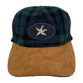 TCM check logo cap (green)