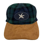 TCM check logo cap (green)