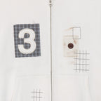 TCM 3 stitch hooded zip-up