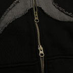 TCM starfish hooded zip-up
