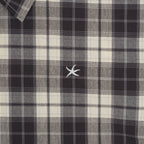 TCM mini logo check half shirts