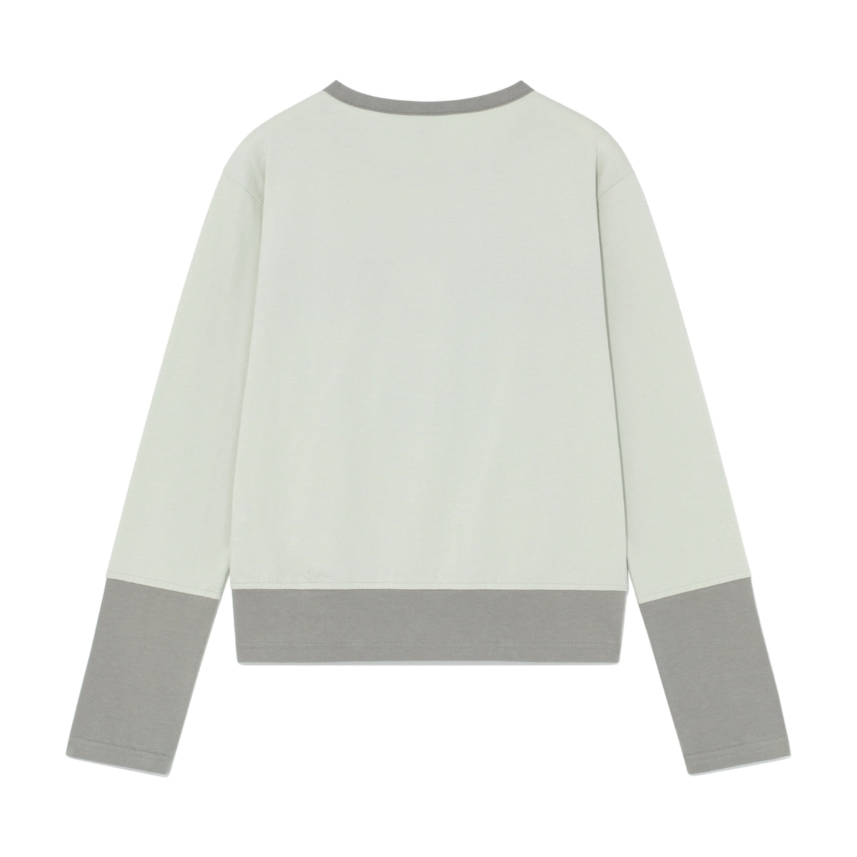 TCM color block line long sleeve
