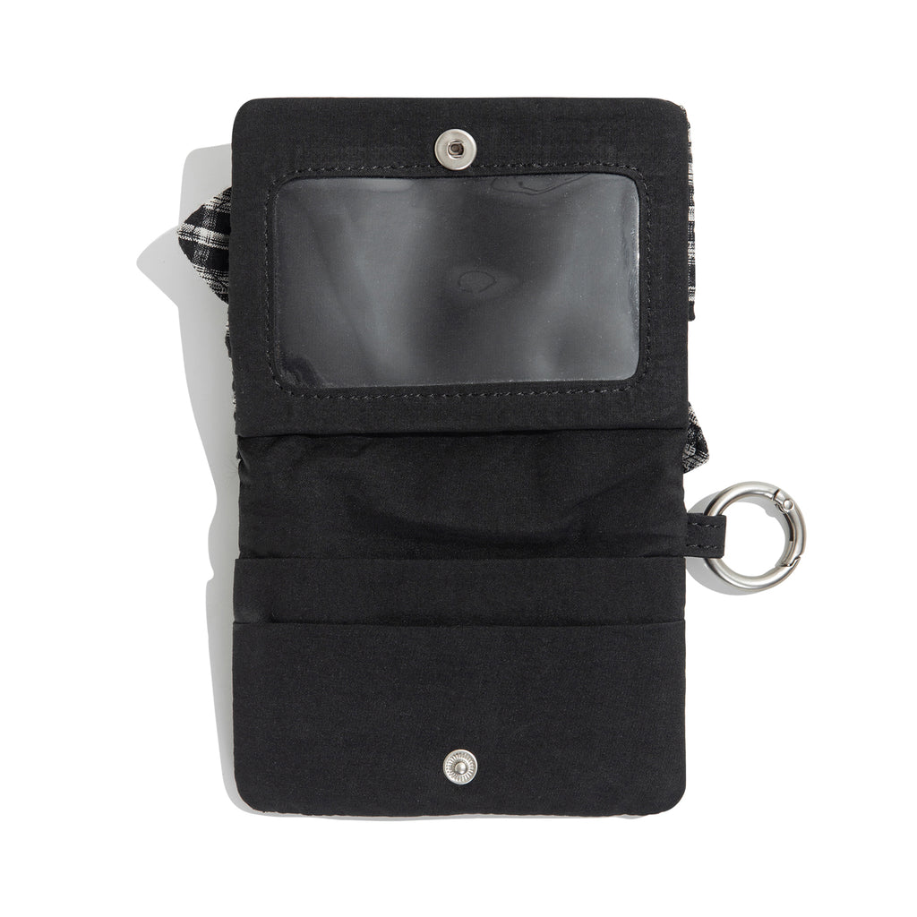 TCM check cotton wallet