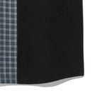 TCM check half curved T