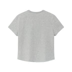 TCM check half curved T