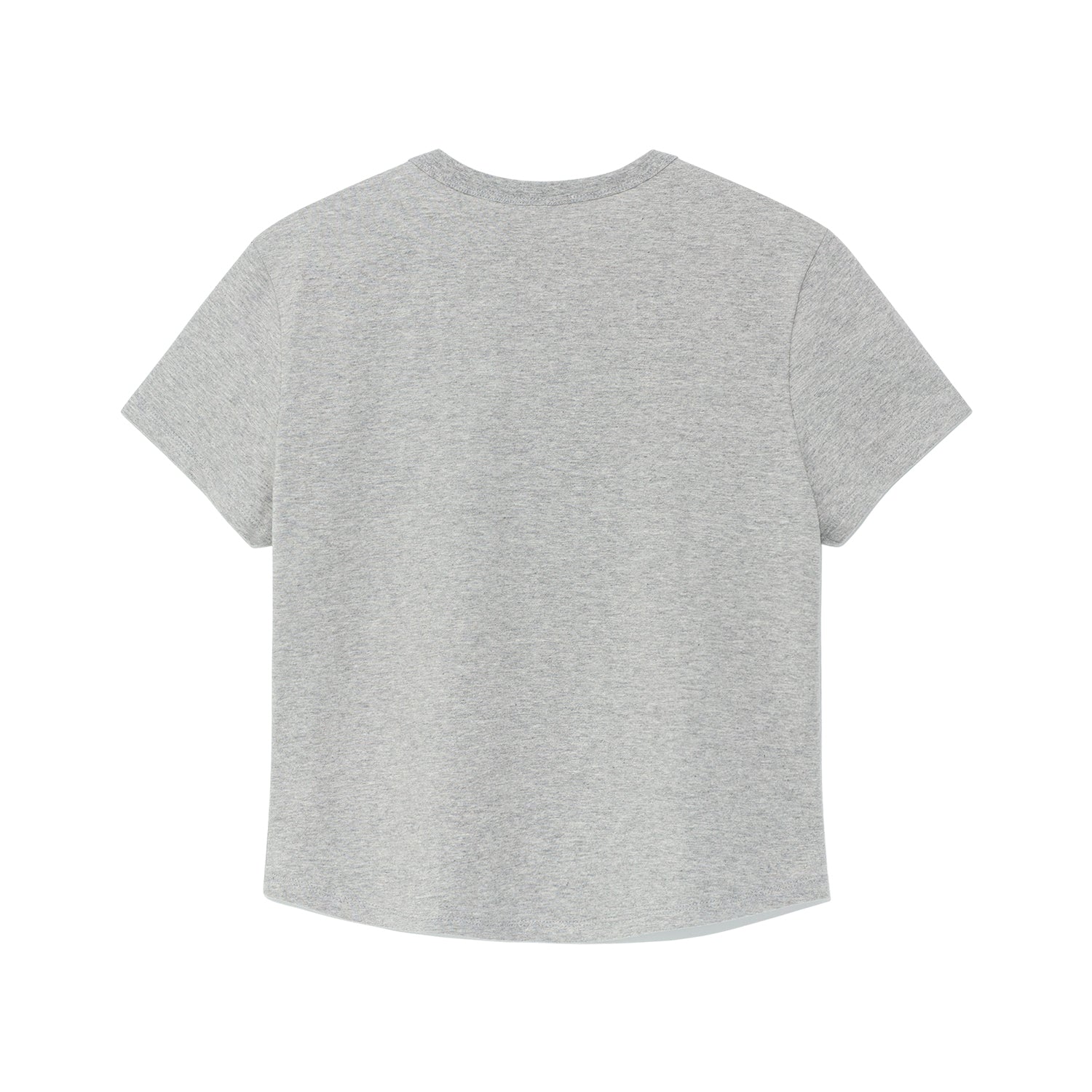 TCM check half curved T