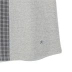 TCM check half curved T