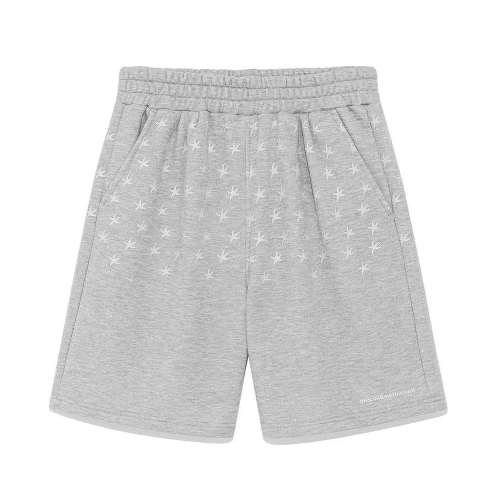 TCM starfish pattern half sweat pants