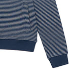 TCM contrast stripe hoodie