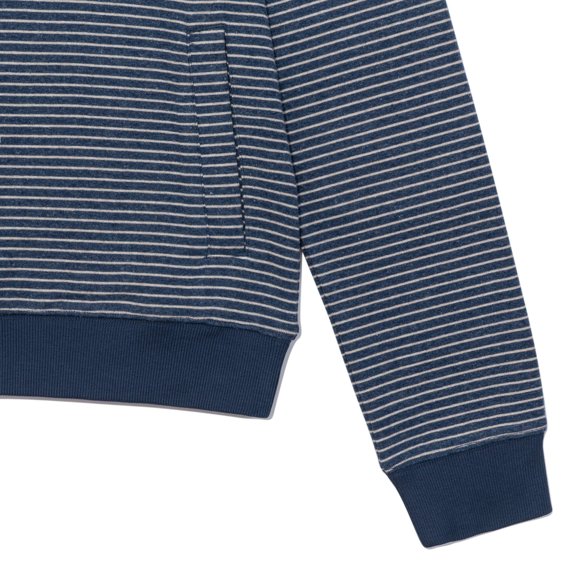TCM contrast stripe hoodie