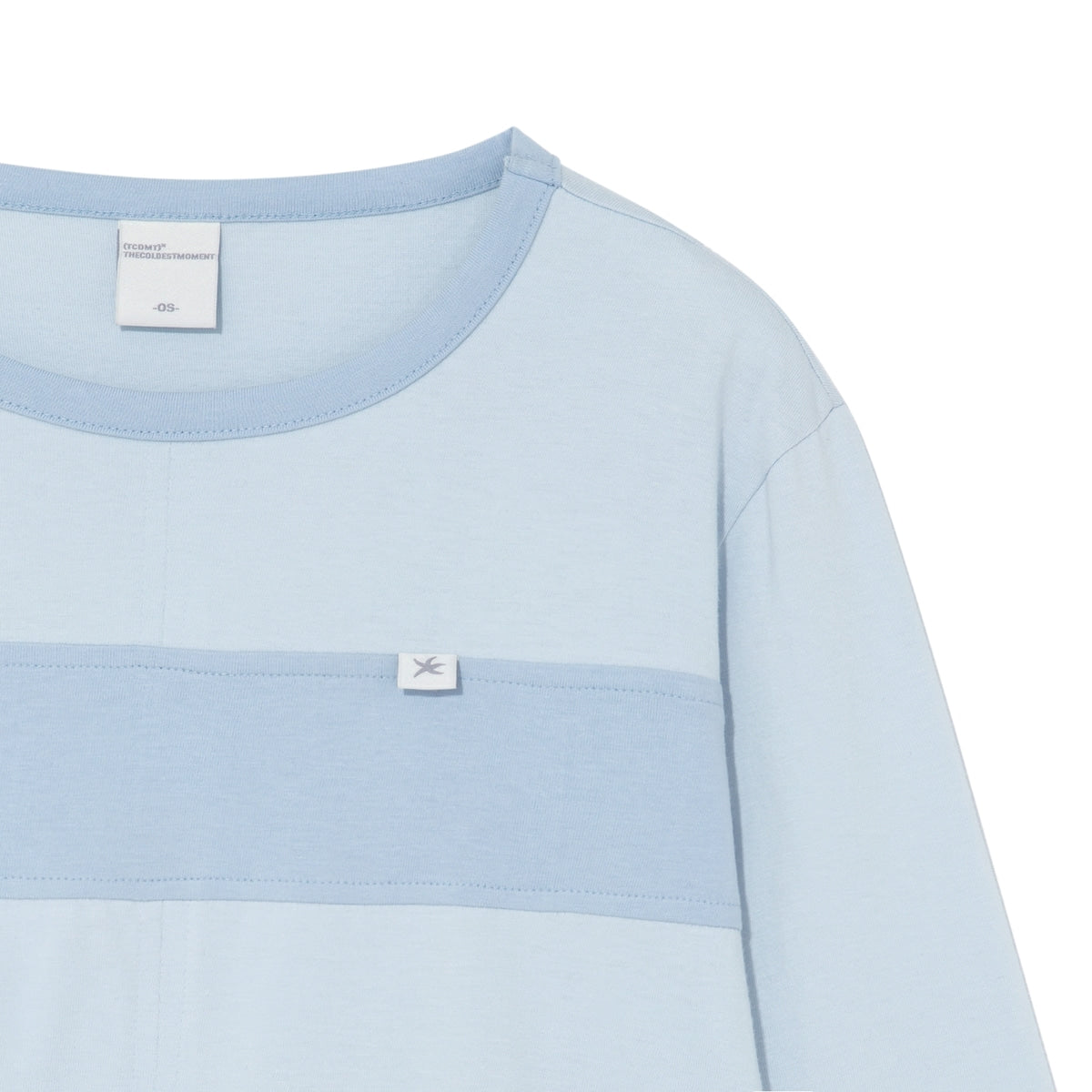 TCM color block line long sleeve