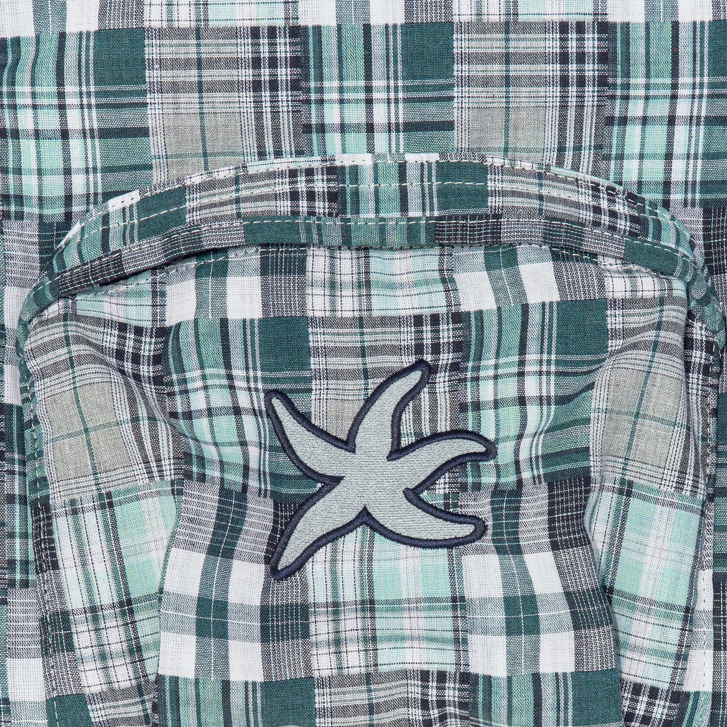 TCM starfish patchwork backpack