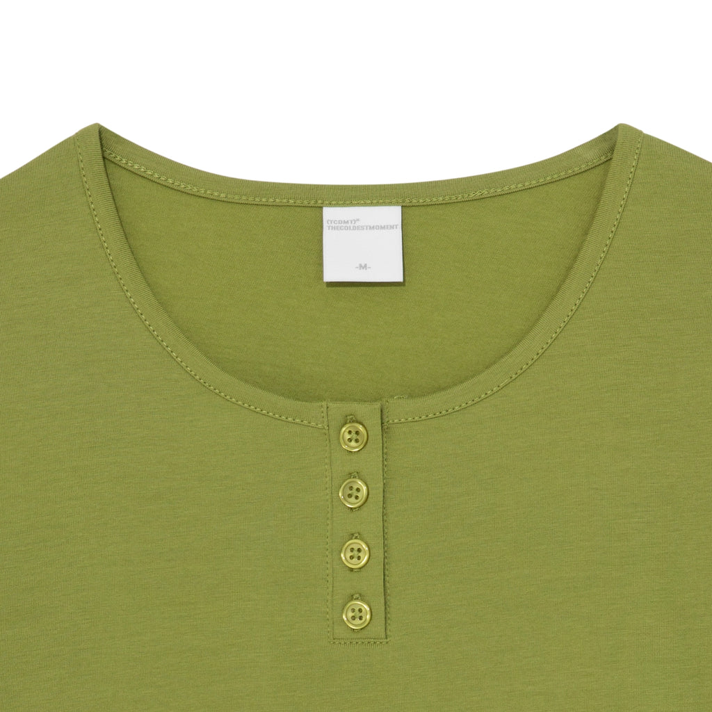 TCM henry neck three-quarter sleeve
