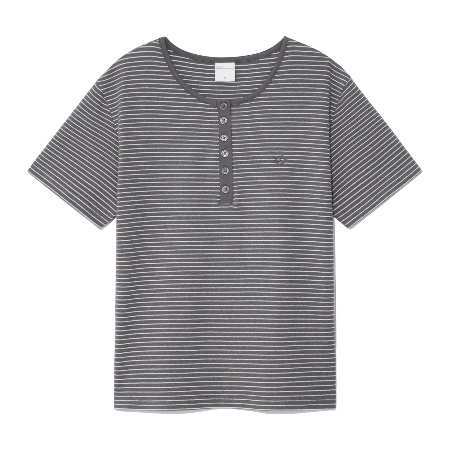 TCM stripe round henly neck T