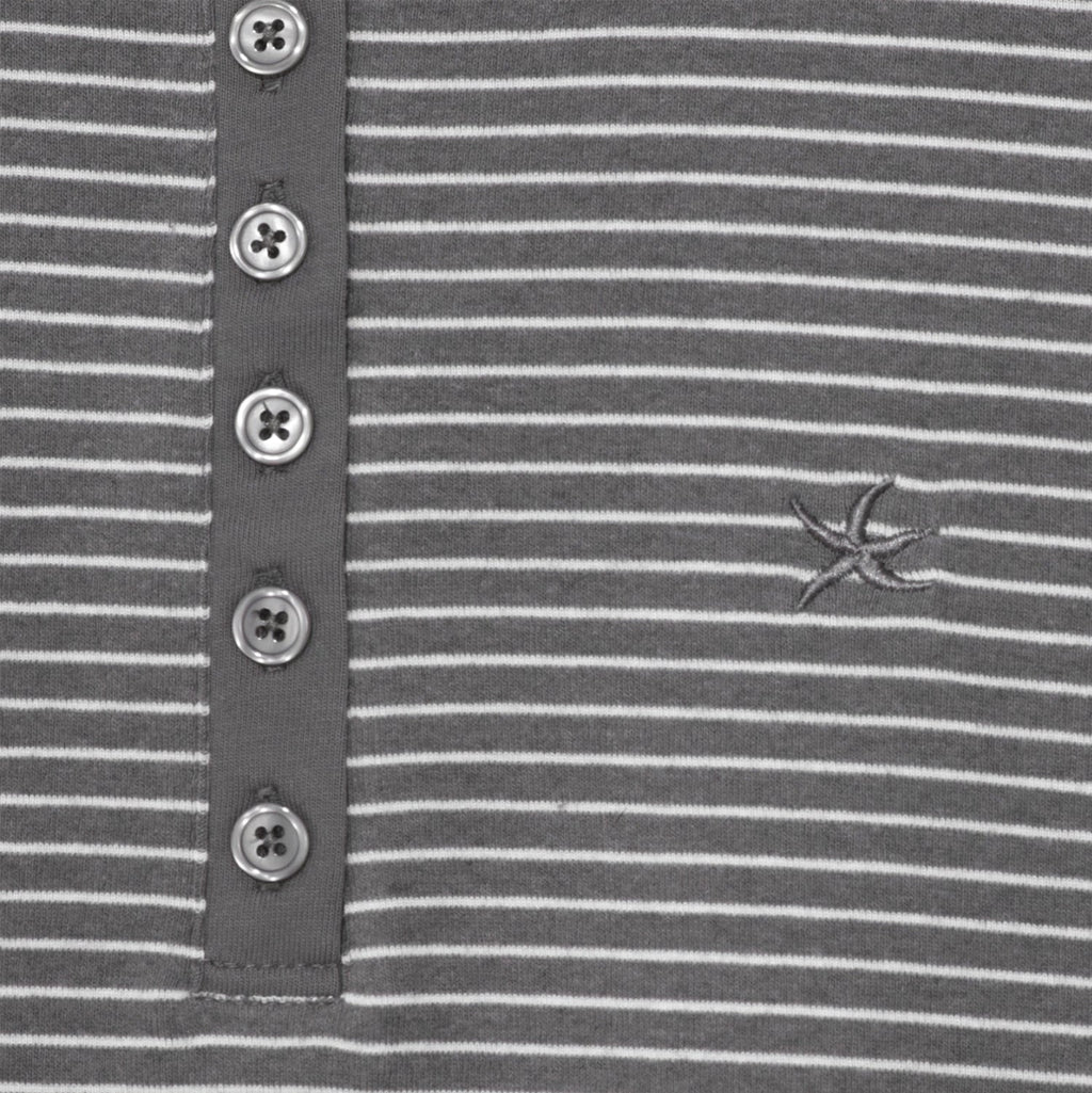 TCM stripe round henly neck T