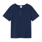 TCM stripe round henly neck T