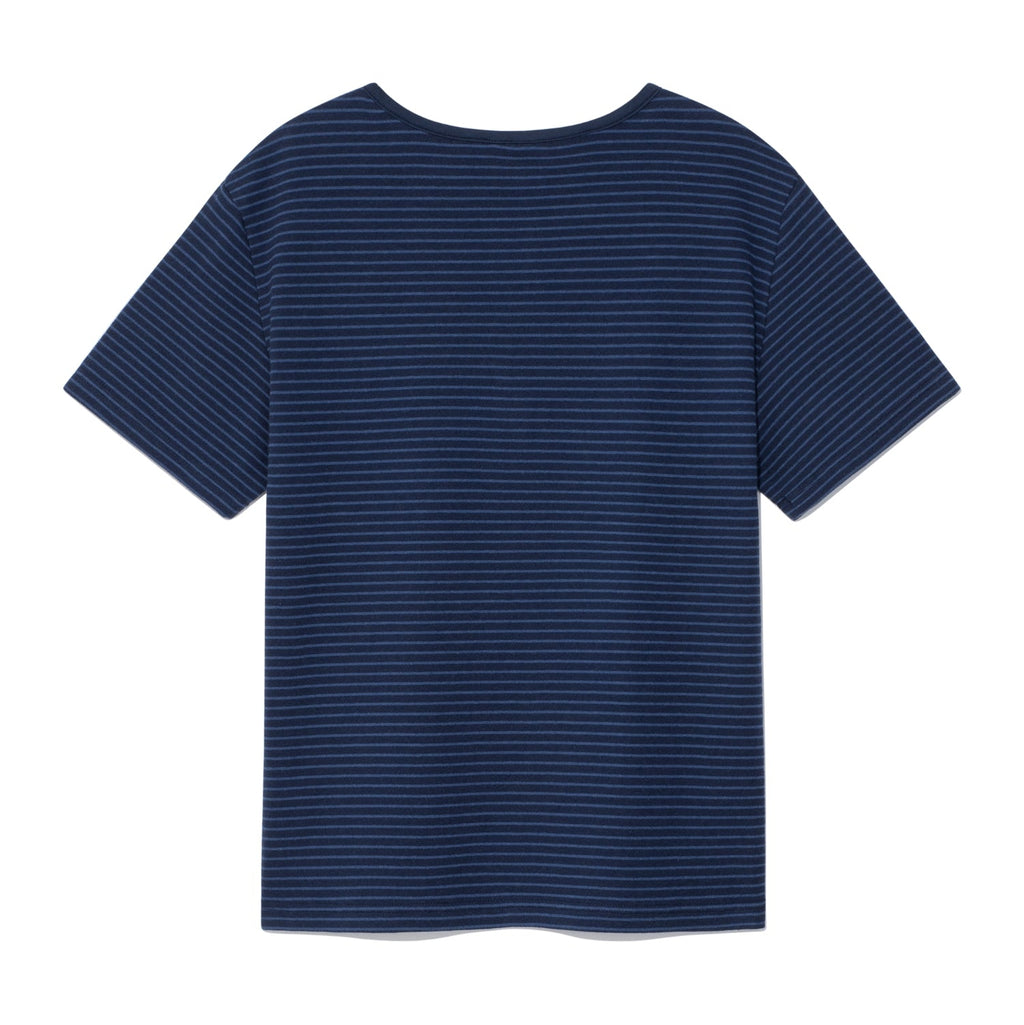 TCM stripe round henly neck T