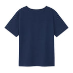 TCM stripe round henly neck T