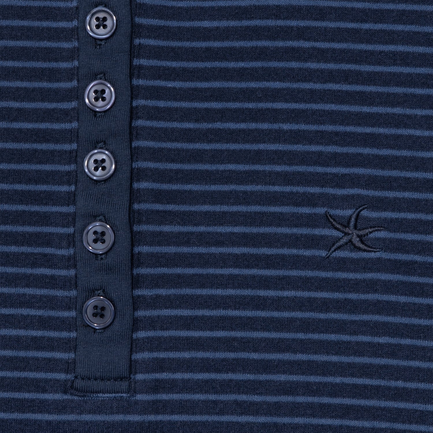 TCM stripe round henly neck T